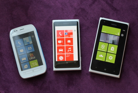 Dòng Lumia tạo được ấn tượng ban đầu với người dùng. Ảnh: Quốc Huy.