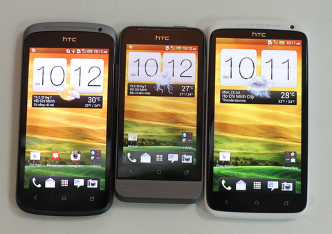 Bộ ba HTC One có giá từ 7,5 đến trên 16 triệu đồng.