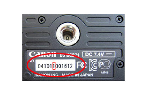 Kiểm tra số serial dưới thân máy để biết liệu sản phẩm có bị ảnh hưởng hay không.