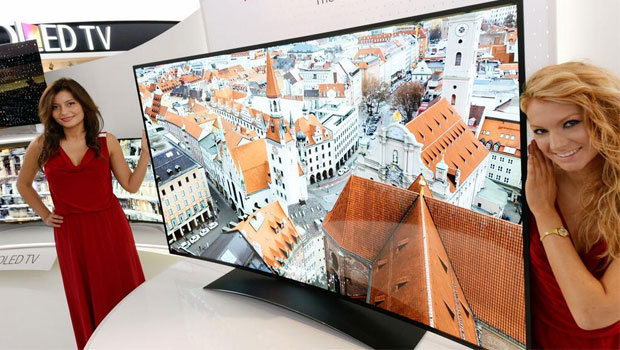 LG giới thiệu TV OLED màn hình cong lớn nhất thế giới