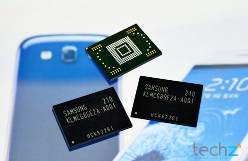 Samsung chuẩn bị sản xuất chip khủng 128GB cho smartphone,Samsung,chuẩn bị,sản xuất,chip khủng,128GB,cho,smartphone,64GB,bộ nhớ,16GB,32GB,iPhone,iphone 5,Apple,iPad,samsusng galaxy,Galaxy Tab,Galaxy Note,iCloud,Google Drive,Dropbox