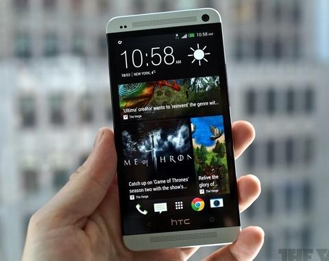 Si&ecirc;u phẩm HTC one.