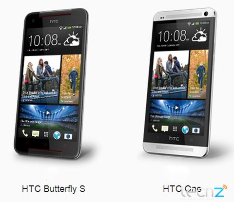 HTC butterfly vs HTC One