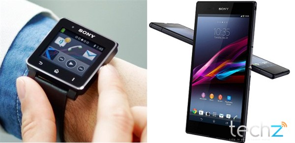 Sony Xperia Z Ultra và Smartwatch 2
