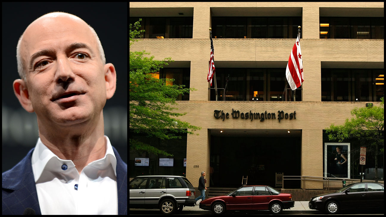 Jeff Bezos mua lại Washington Post