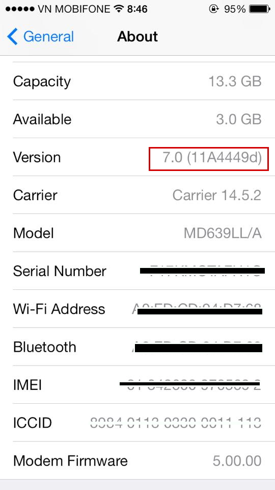 iOS 7 beta 6