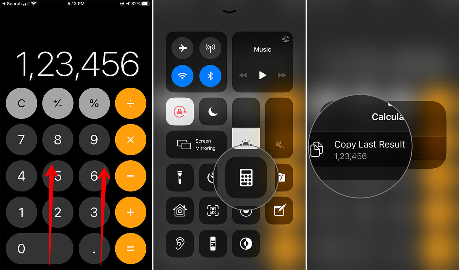 Copy-Last-Result-from-Control-Center-in-iPhone-Calculator-App