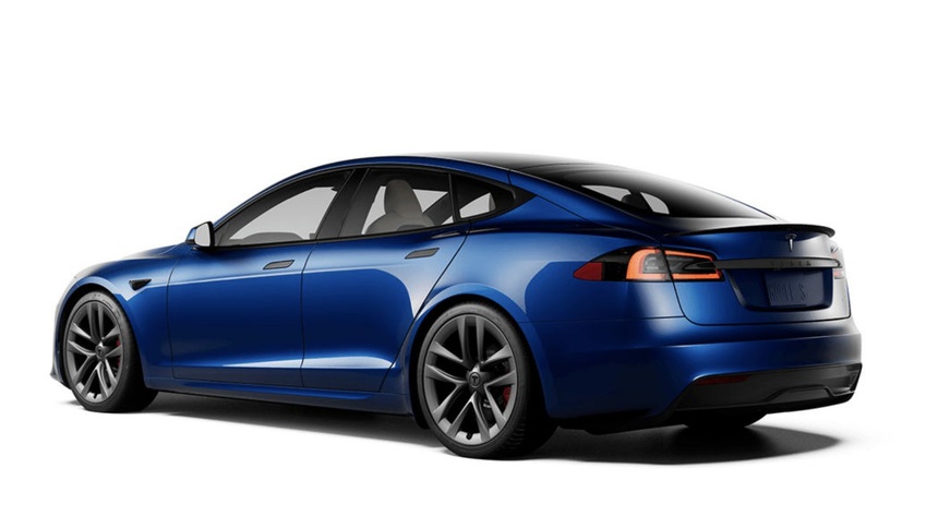 Siêu phẩm xe điện Tesla Model S 2021 ra mắt, một lần sạc có thể đi được hơn 800 km ảnh 4