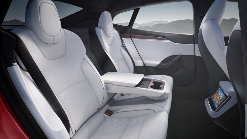 Siêu phẩm xe điện Tesla Model S 2021 ra mắt, một lần sạc có thể đi được hơn 800 km ảnh 7