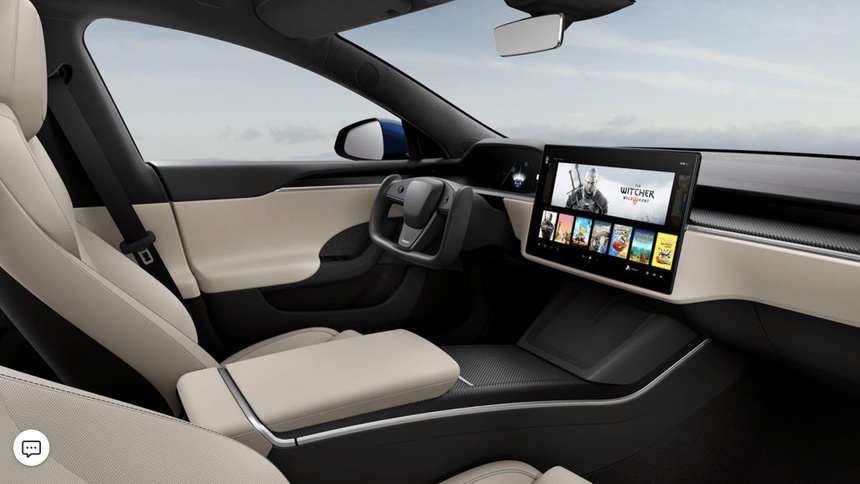Siêu phẩm xe điện Tesla Model S 2021 ra mắt, một lần sạc có thể đi được hơn 800 km ảnh 8