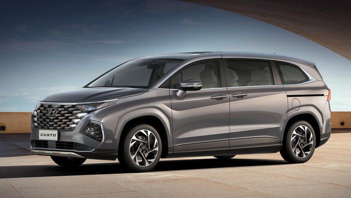 Mẫu MPV 7 chỗ mới của Hyundai lộ diện: Thiết kế l&agrave;m Mitsubishi Xpander, Toyota Innova lu mờ ảnh 2