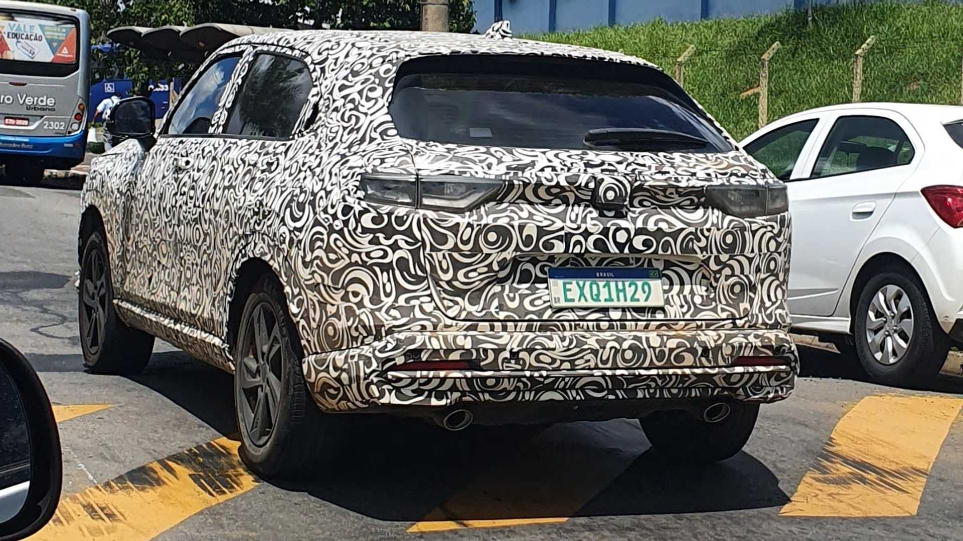 Honda HR-V 2023 mới lộ diện: Thiết kế mới mẻ khiến Kia Seltos v&agrave; Toyota Corolla Cross l&aacute;c mắt ảnh 3