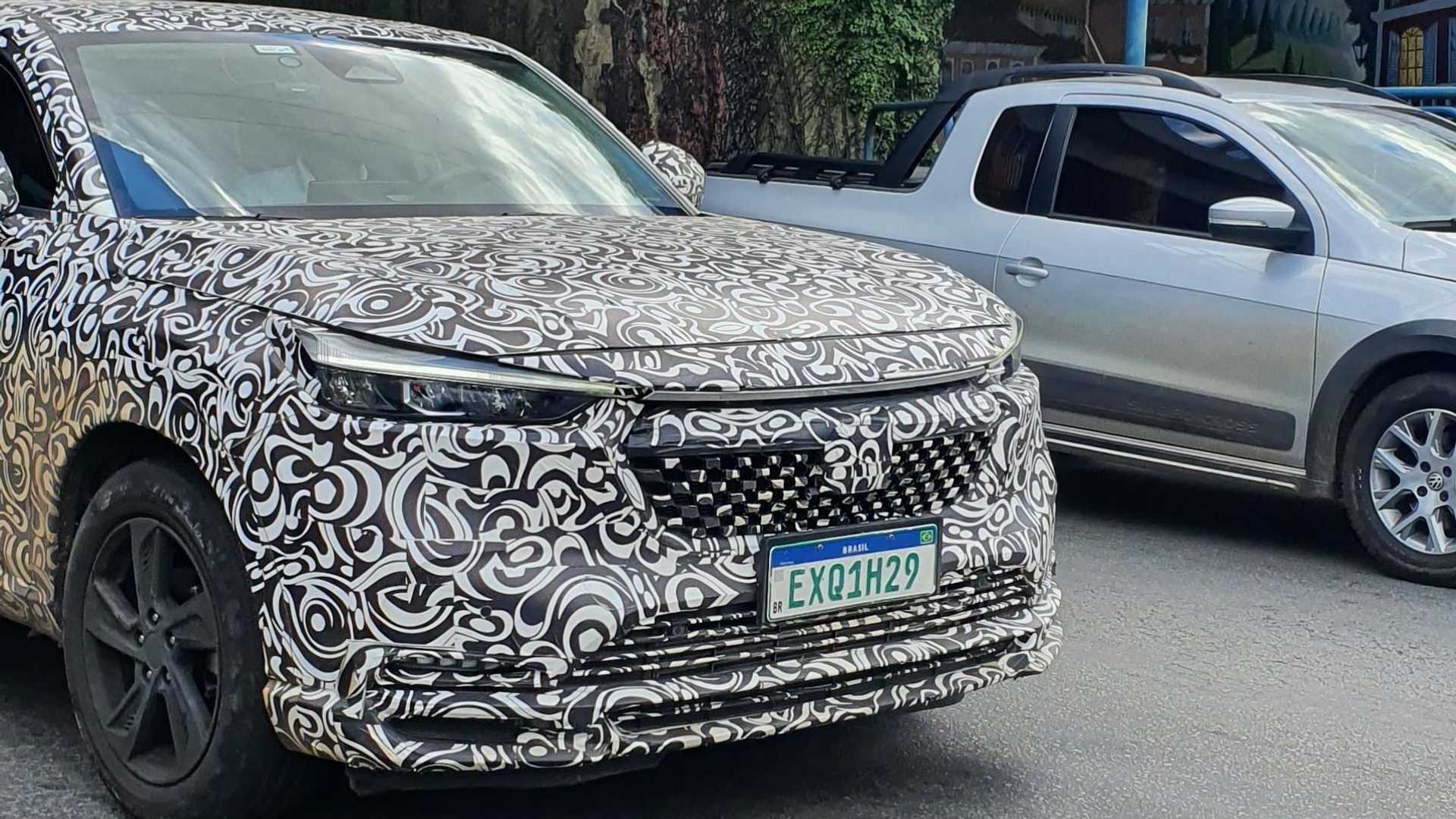 Honda HR-V 2023 mới lộ diện: Thiết kế mới mẻ khiến Kia Seltos v&agrave; Toyota Corolla Cross l&aacute;c mắt ảnh 4