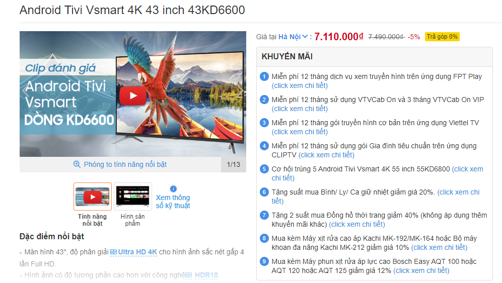 5 mẫu TV 4K đang có giá tốt nhất thị trường Việt Nam: Sale sốc tới hơn 50% ảnh 2
