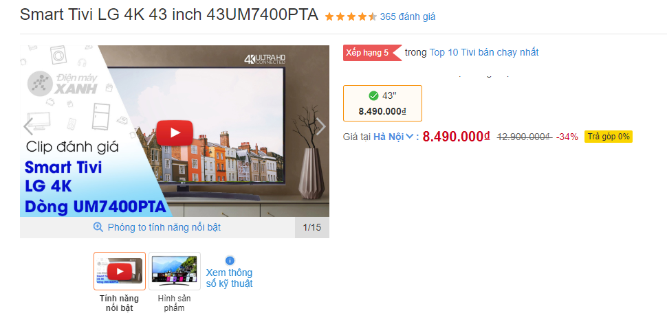 5 mẫu TV 4K đang có giá tốt nhất thị trường Việt Nam: Sale sốc tới hơn 50% ảnh 4