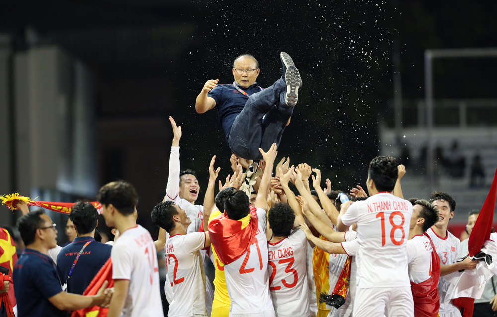 HLV Park 'phớt lờ' thắng lợi hủy diệt của U23 Việt Nam, đem 'tin buồn' cho CĐV s&aacute;t thềm SEA Games 31