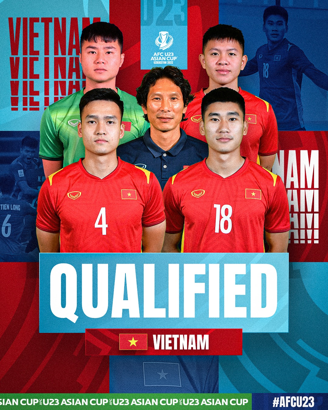 Lịch thi đấu U23 châu Á 2022: U23 Việt Nam và HLV Gong Oh Kyun đối mặt nguy cơ bị loại ngay ở Tứ kết