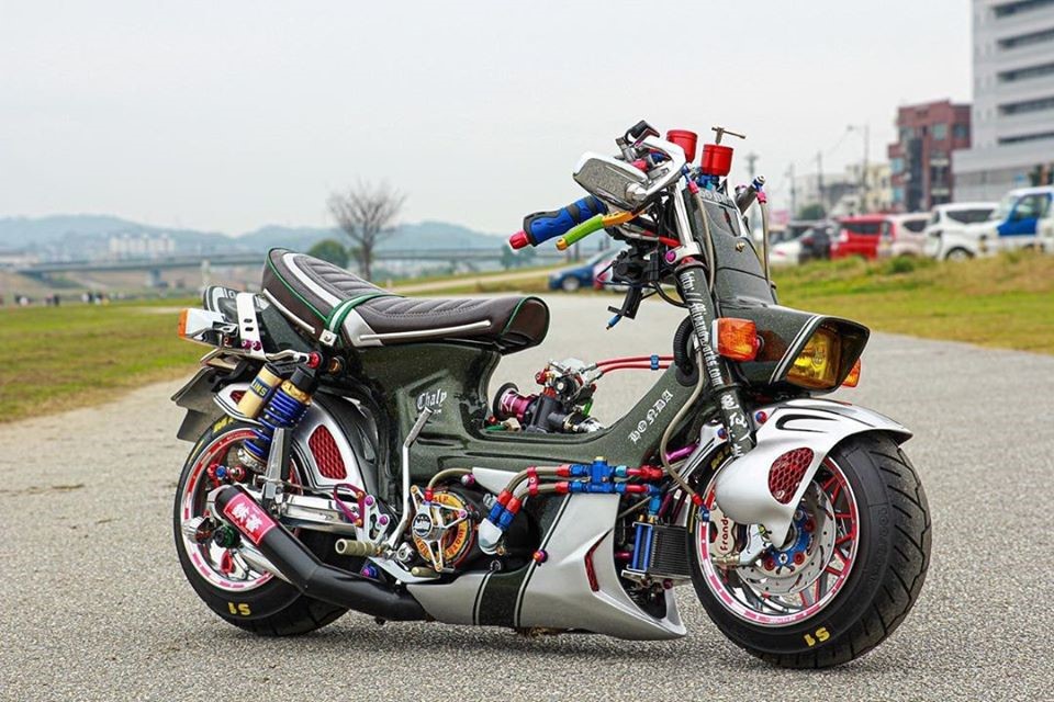 Xe máy Chaly 50cc  chiếc minibike được nhiều người ưa chuộng