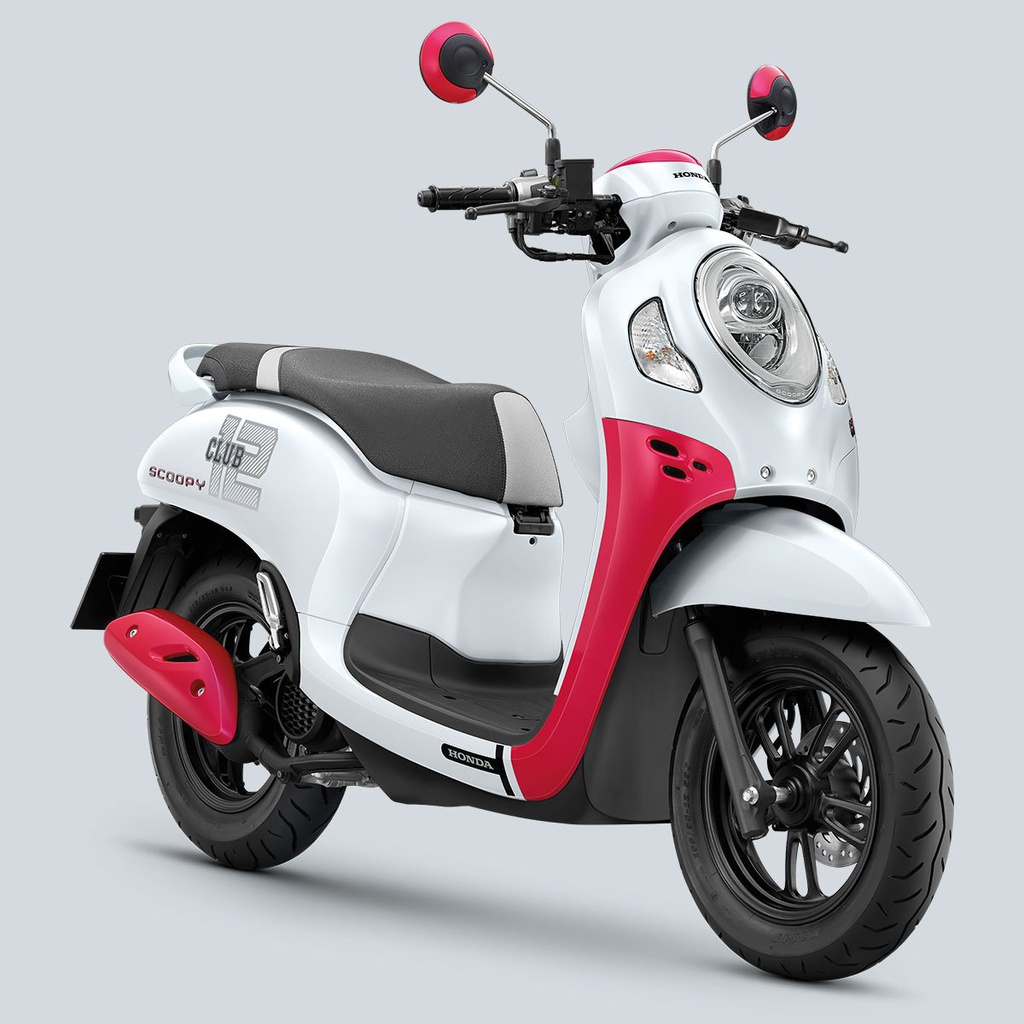 Honda scoopy 50cc nhập khẩu Nhật nguyên chiếc màu đỏ trắng  2banhvn
