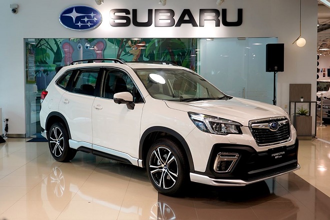 Subaru Forester phiên bản màu nội thất mới