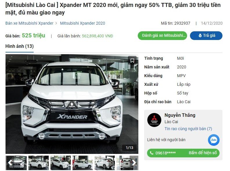 Mitsubishi Xpander giảm giá lên tới cả trăm triệu đồng, quyết ‘nhấn chìm’ Toyota Innova về doanh số