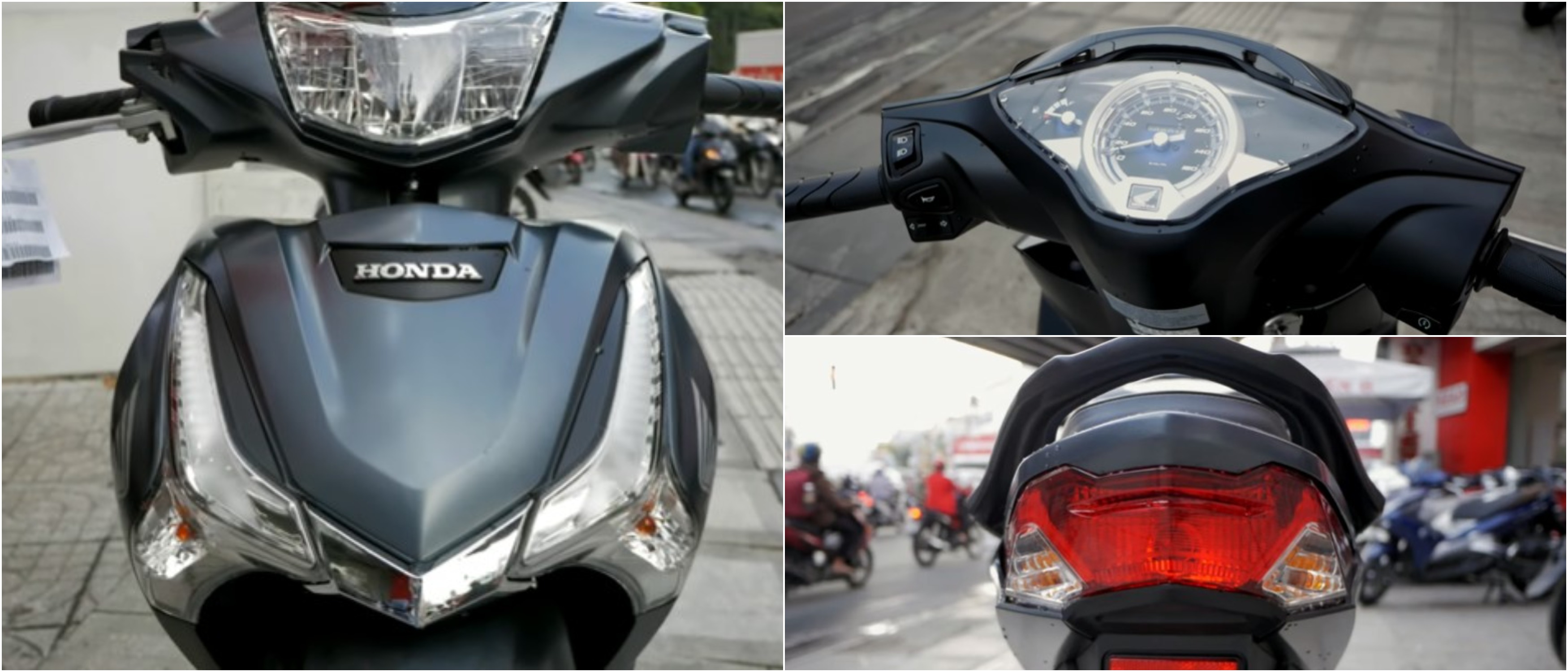 Sơn xe máy Honda Future màu Đen nhám MTP2152K Ultra Motorcycle Colors   Shopee Việt Nam