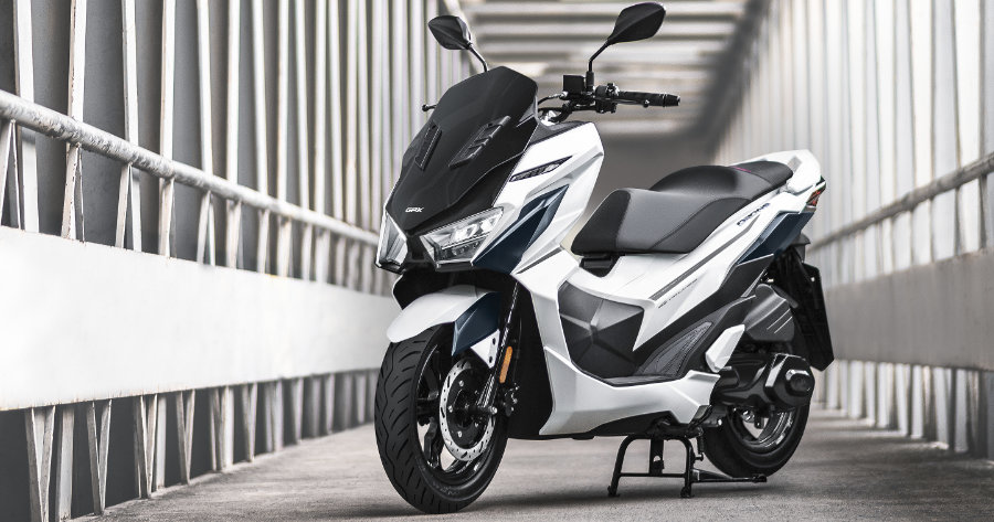 Lộ diện mẫu xe ga thể thao đẹp hơn cả Honda Air Blade, về đại l&yacute; với gi&aacute; 48 triệu đồng