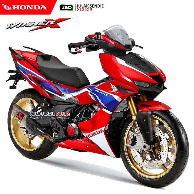 Hé lộ bản dựng của Honda Winner X 2022: Đẹp không góc chết, thêm trang bị 'đè bẹp' Exciter 2021
