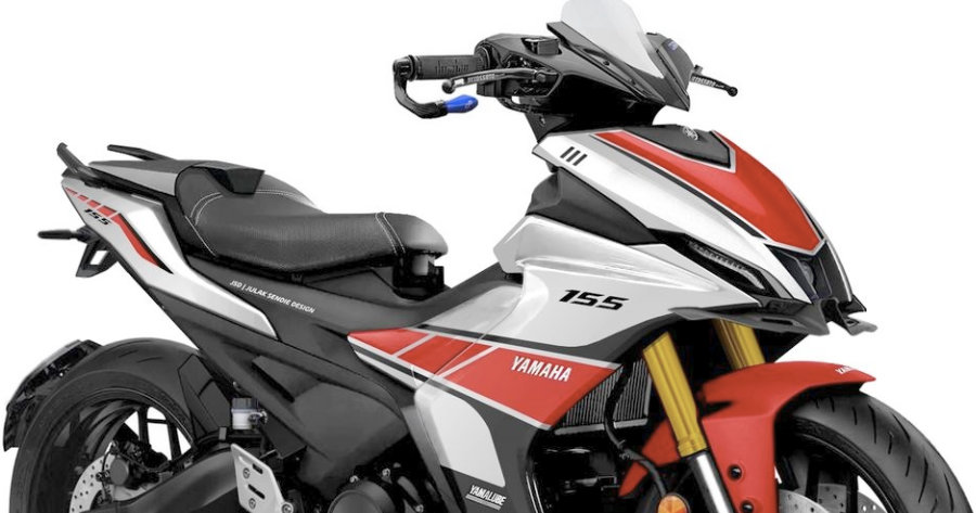 Yamaha Aerox 155 2021 bản mới lộ diện với thiết kế mới cực hầm hố, đẹp lấn &aacute;t Honda Air Blade