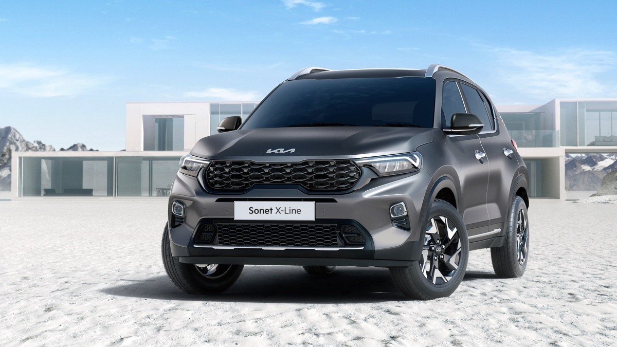 Kia Sonet X-Line 2022 giá 393 triệu sắp được mở bán tại Việt Nam?