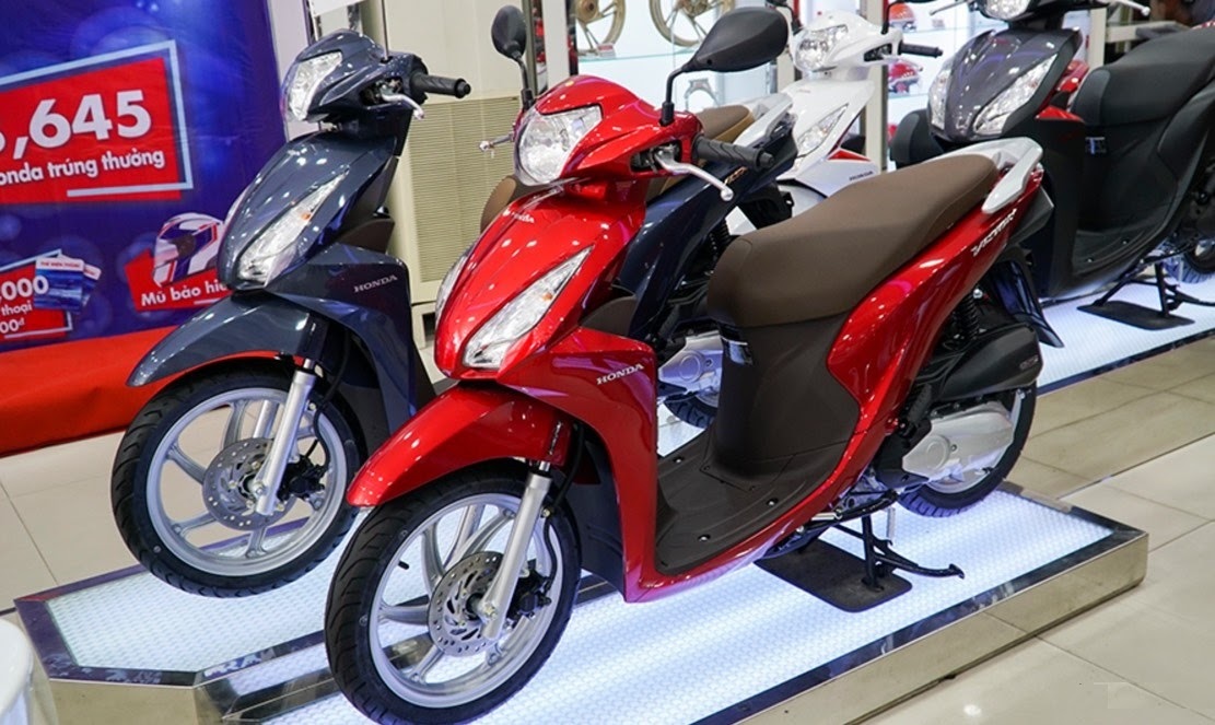 Honda Vision 2021 Màu Đỏ Mận Chính hãng mới ở Bình Định giá 12tr MSP  1902571