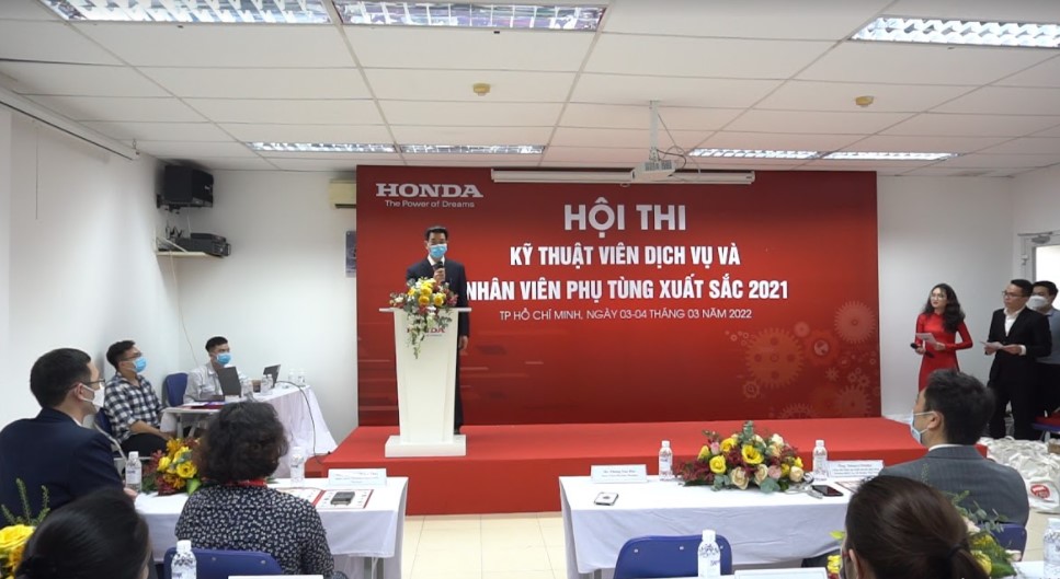 Lộ diện Kỹ thuật viên Dịch vụ & Nhân viên Phụ tùng xuất sắc 2021 của Honda Việt Nam