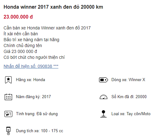Honda Winner X chỉ còn hơn 20 triệu 'đấu' Yamaha Exciter, cơ hội sở hữu xe xịn giá rẻ cho khách Việt ảnh 1