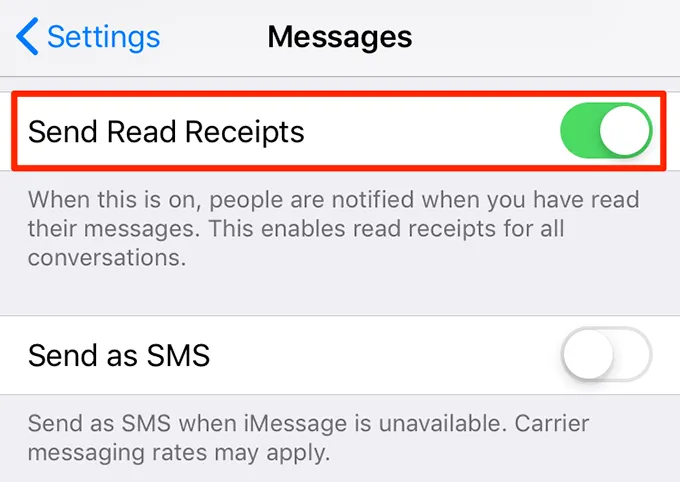 Cách tắt thông báo Đã xem trên ứng dụng iMessage, Skype, Viber, Facebook Messenger