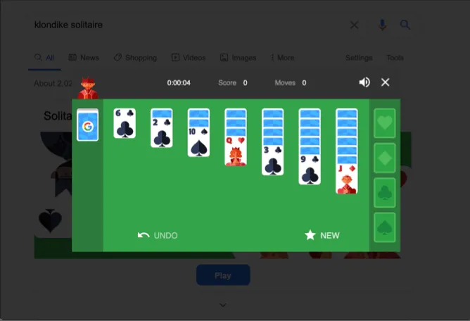 Google Solitaire