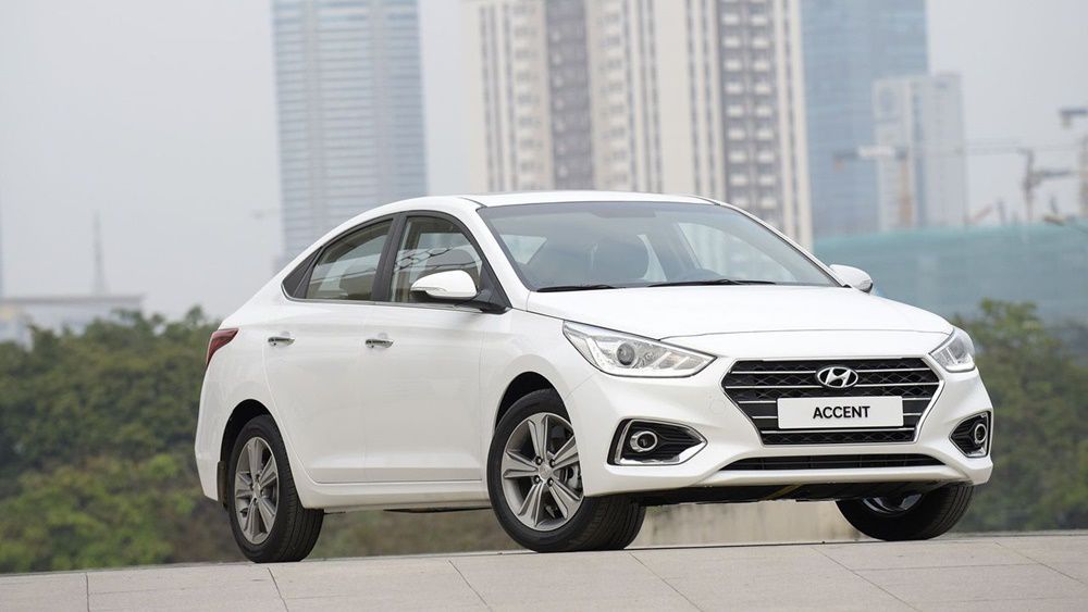 Hyundai Accent 2020 m&agrave;u trắng