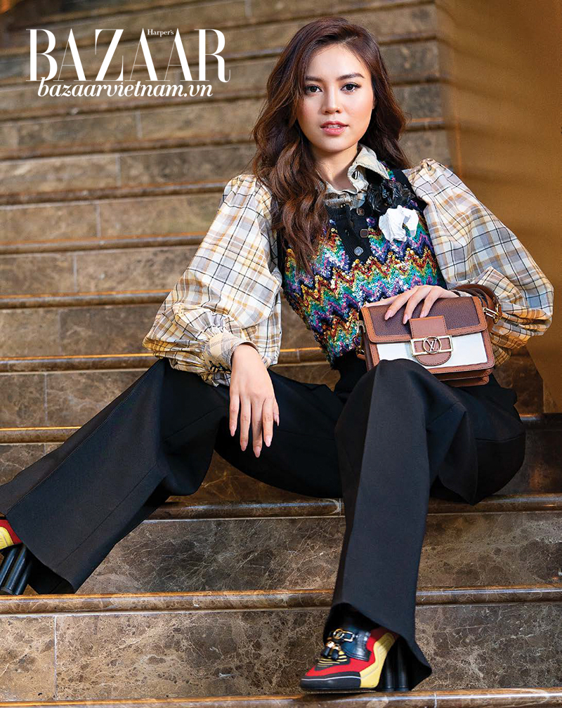 Ninh Dương Lan Ngọc bất ngờ xuất hiện tr&ecirc;n trang b&igrave;a Bazaza g&acirc;y sốt CĐM v&igrave; diện mạo mới cực xinh