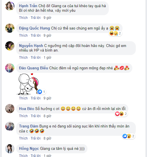 Một số b&igrave;nh luận của bạn b&egrave;, kh&aacute;n giả trước sự kh&eacute;o l&eacute;o của Trường Giang