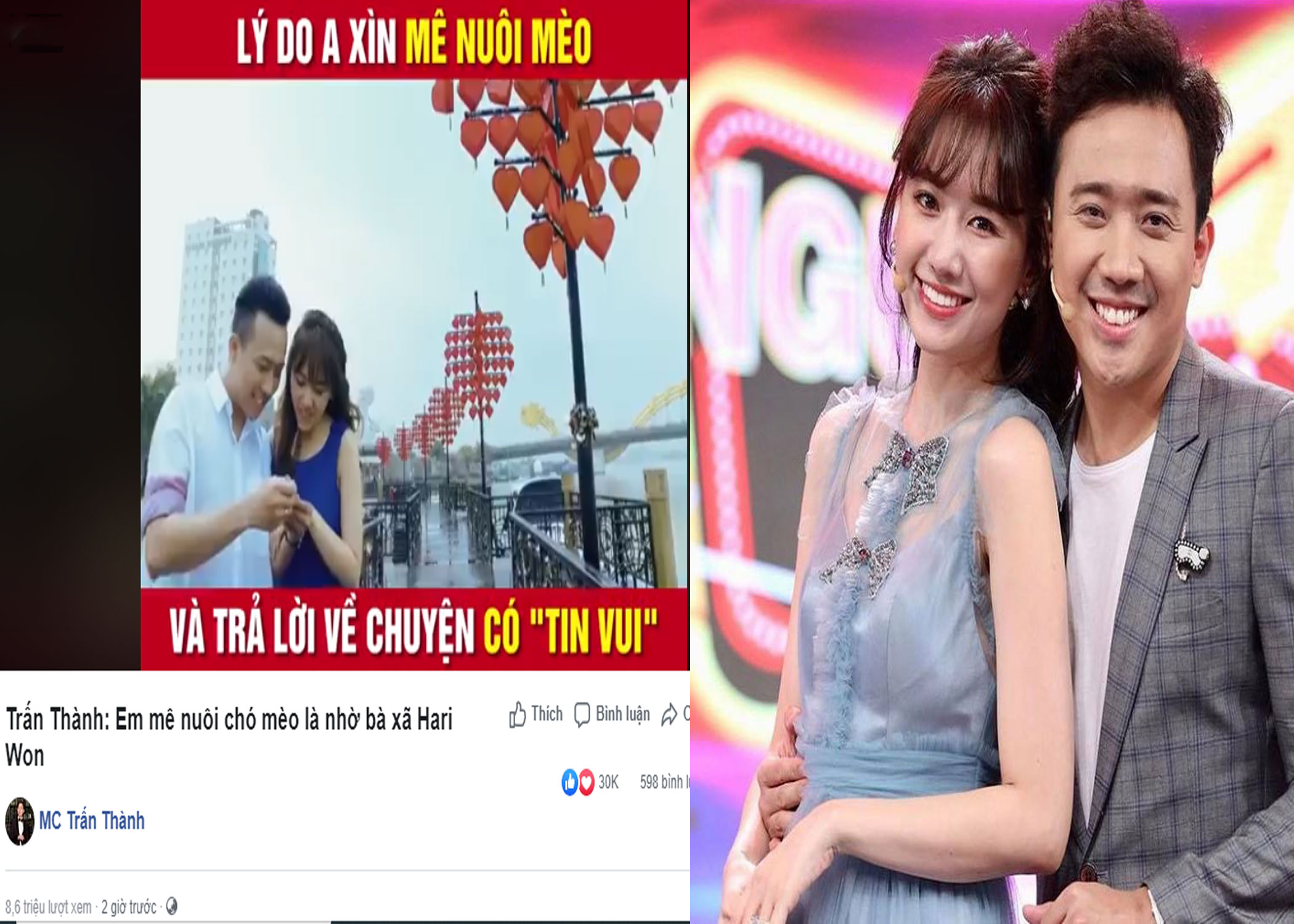 Trấn Th&agrave;nh ch&iacute;nh thức l&ecirc;n tiếng về việc c&oacute; 'tin vui' thu h&uacute;t 8,5 triệu lượt xem sau 1 giờ đăng tải