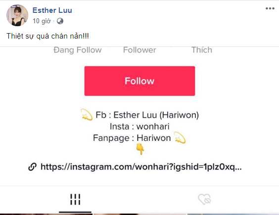 Hậu bị chỉ trích 'lười nhác', nửa đêm Hari Won đăng đàn than vãn: 'Thật sự quá chán nản'