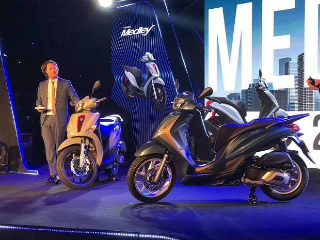 Piaggio Medley 2020 ra mắt với diện mạo cực bắt mắt, cạnh tranh trực tiếp với Honda SH 2020 