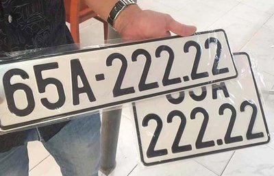 Cận cảnh biển số ngũ qu&yacute; 2 của chiếc Mitsubishi Xpander 2019 gi&aacute; tăng gấp ba gi&aacute; tiền tỷ