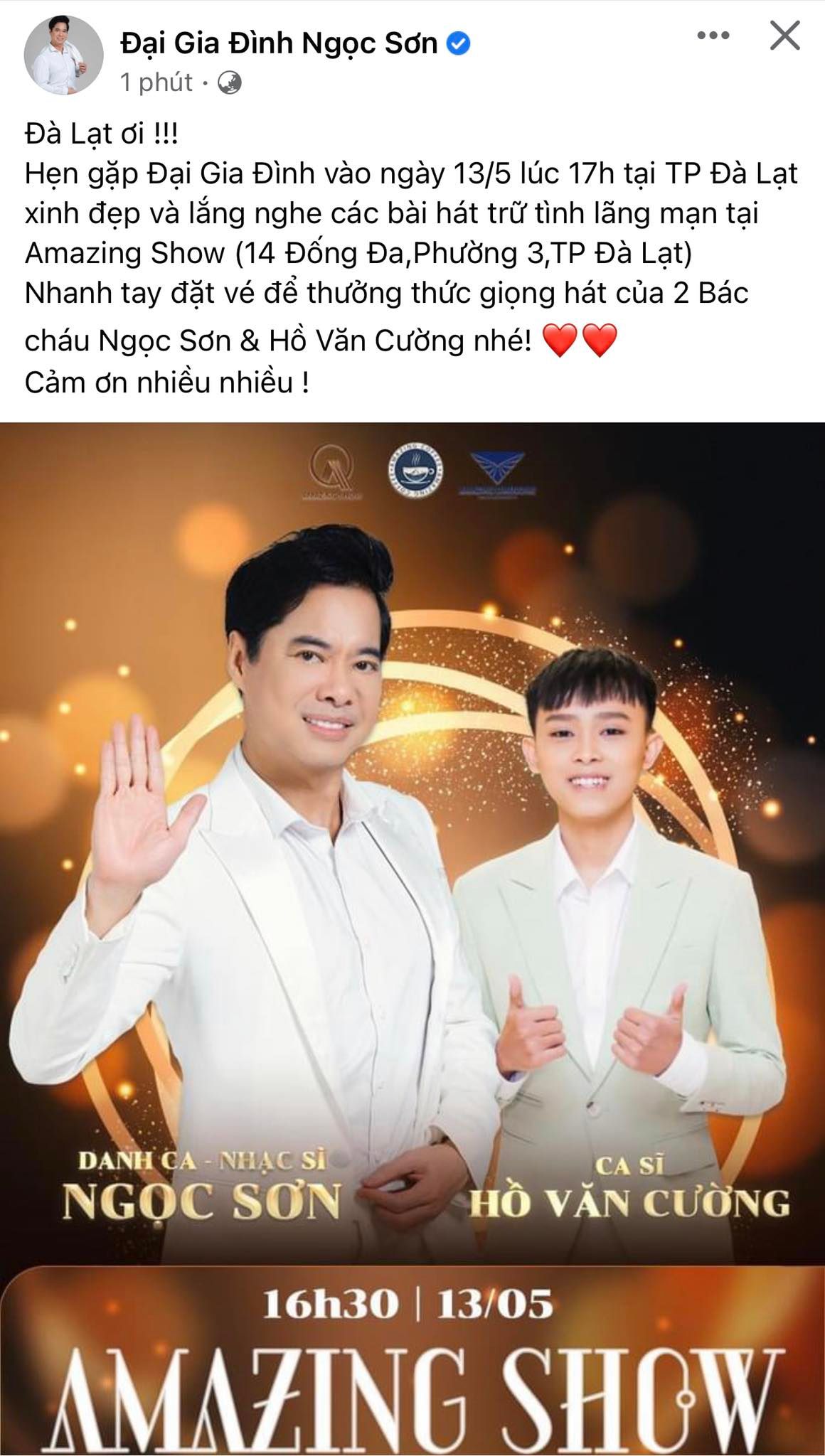 Ngoc-son-dang-dan-bao-tin-vui-hao-huc-noi-ve-ho-van-cuong-khan-gia-dong-loat-gui-loi-chuc-mung