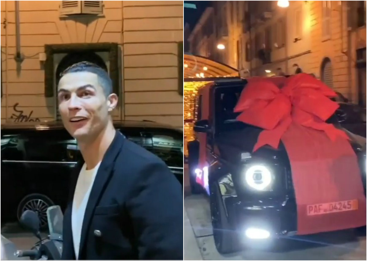 Ronaldo bất ngờ được bạn gái tặng siêu xe hạng sang