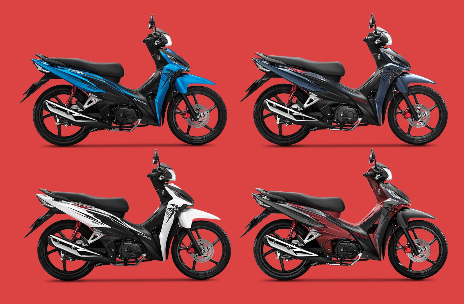 Winner X ra mắt tại Malaysia với ngoại hình khác biệt mang tên Honda RSX   Motosaigon