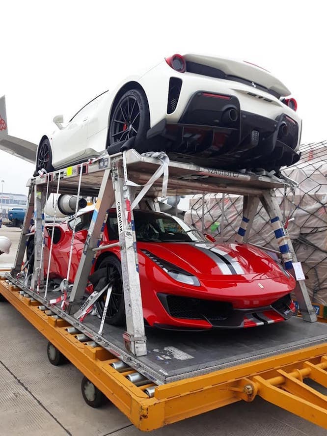 The First Pair Of Ferrari 488 Pista In Vietnam Appeared At