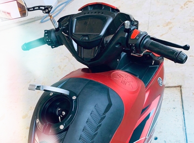 Yamaha Exciter 150, độ bình xăng, thùng xăng. Yamaha Exciter 150, độ bình xăng, thùng xăng.