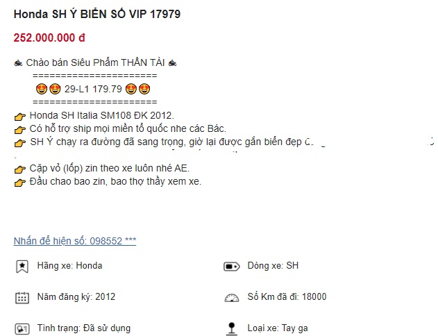 Chiếc Honda SH 150i nhập Ý có giá không tưởng khiến dân tình sững sờ trước chi tiết đặc biệt này ảnh 1