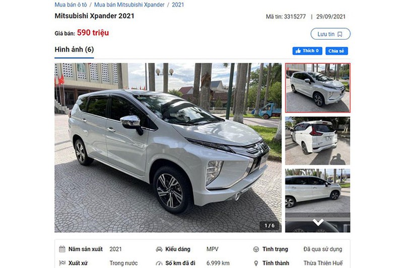 Chiếc Mitsubishi Xpander 2021 giá rẻ ngang Kia Morning khiến dân tình bất ngờ: Cơ hội mua xe cực hời ảnh 3