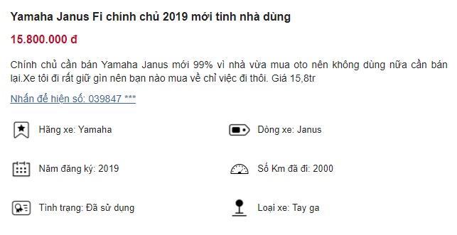 Đối thủ Honda Vision gi&aacute; chỉ c&ograve;n 15 triệu, rẻ hơn Honda Air Blade 30 triệu, cơ hội mua xe hời ảnh 1